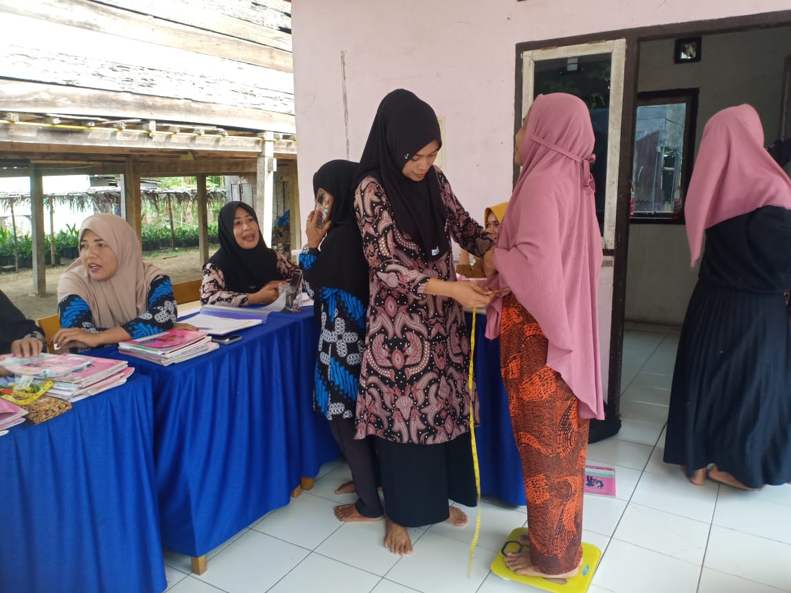 Kegiatan Posyandu Cempaka 2 Penimbangan dan Pengukuran Bayi dan Balita serta Pemeriksaan Lansia